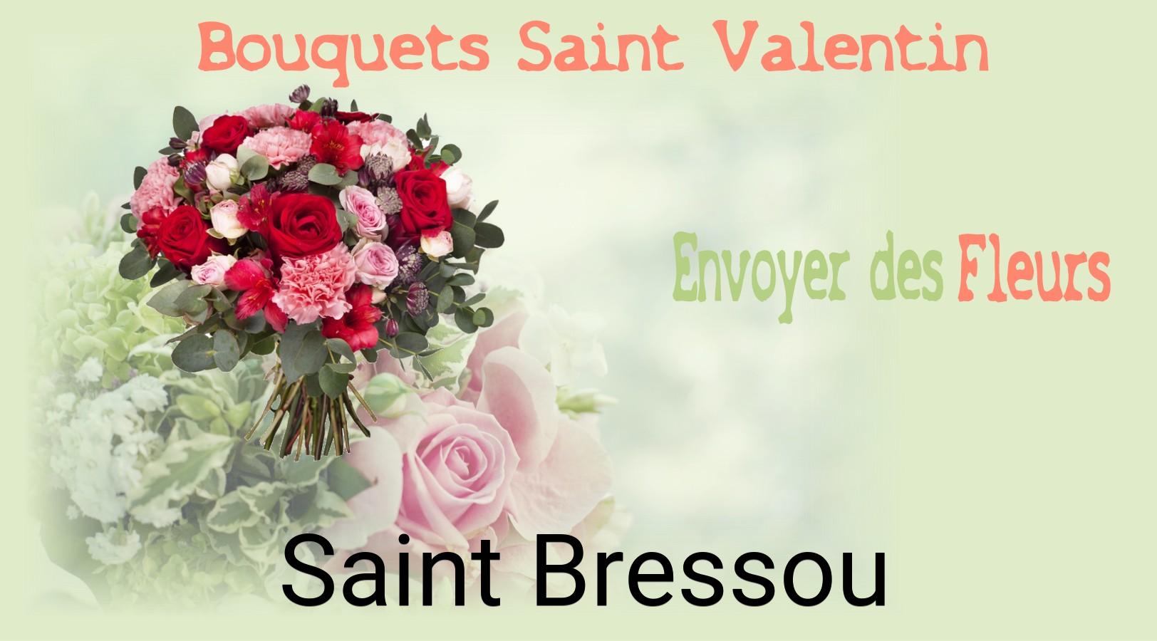 Roses de Saint-Valentin livrées à Saint-Bressou